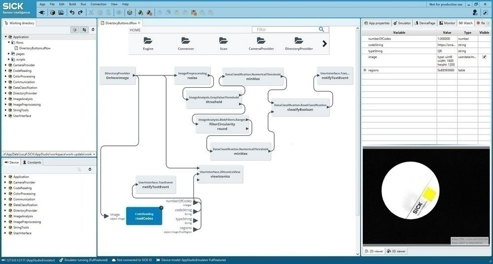 Sick AppSpace - Dataflow Sick AppSpace - Dataflow