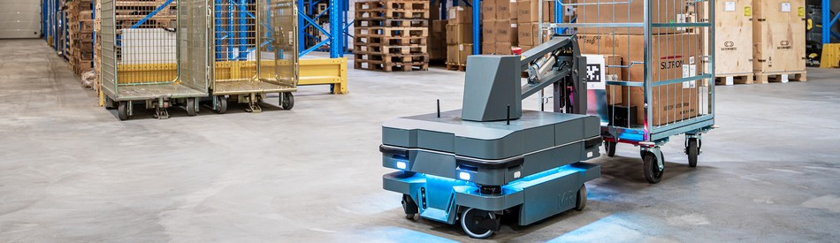 Solution de remorquage de chariots MiR