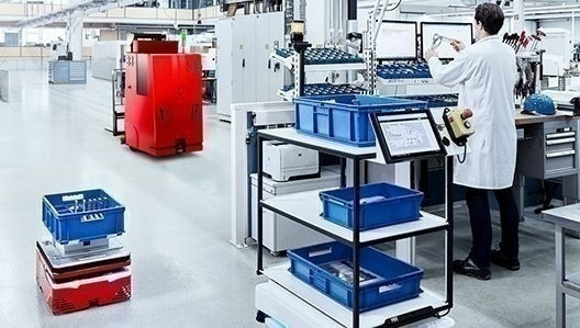 Industrie 4.0 prend de l’ampleur : nos solutions de capteurs pour plate-formes mobiles Industrie 4.0 prend de l’ampleur : nos solutions de capteurs pour plate-formes mobiles