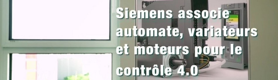 Siemens dans le contrôle de mouvements 4.0