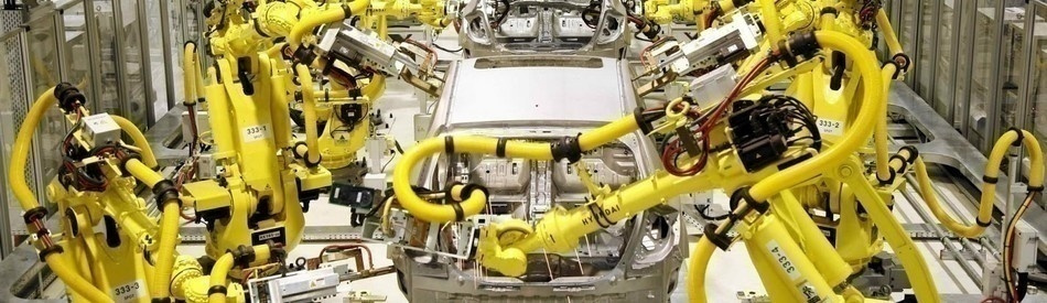 Usine robotisée